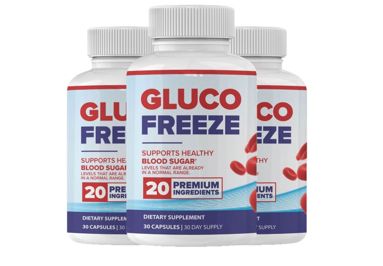 GlucoFreeze  3 bottles 
