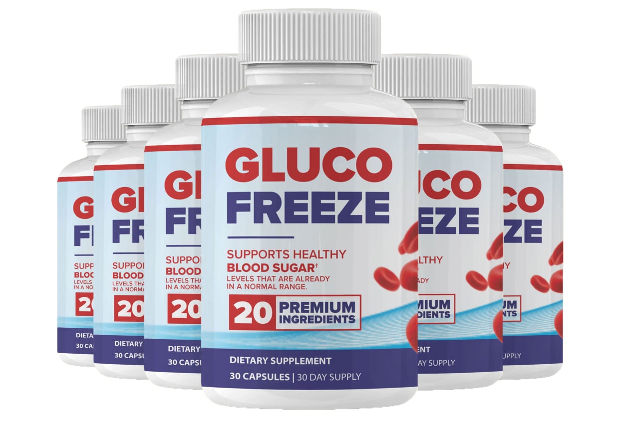 GlucoFreeze  6 bottles 